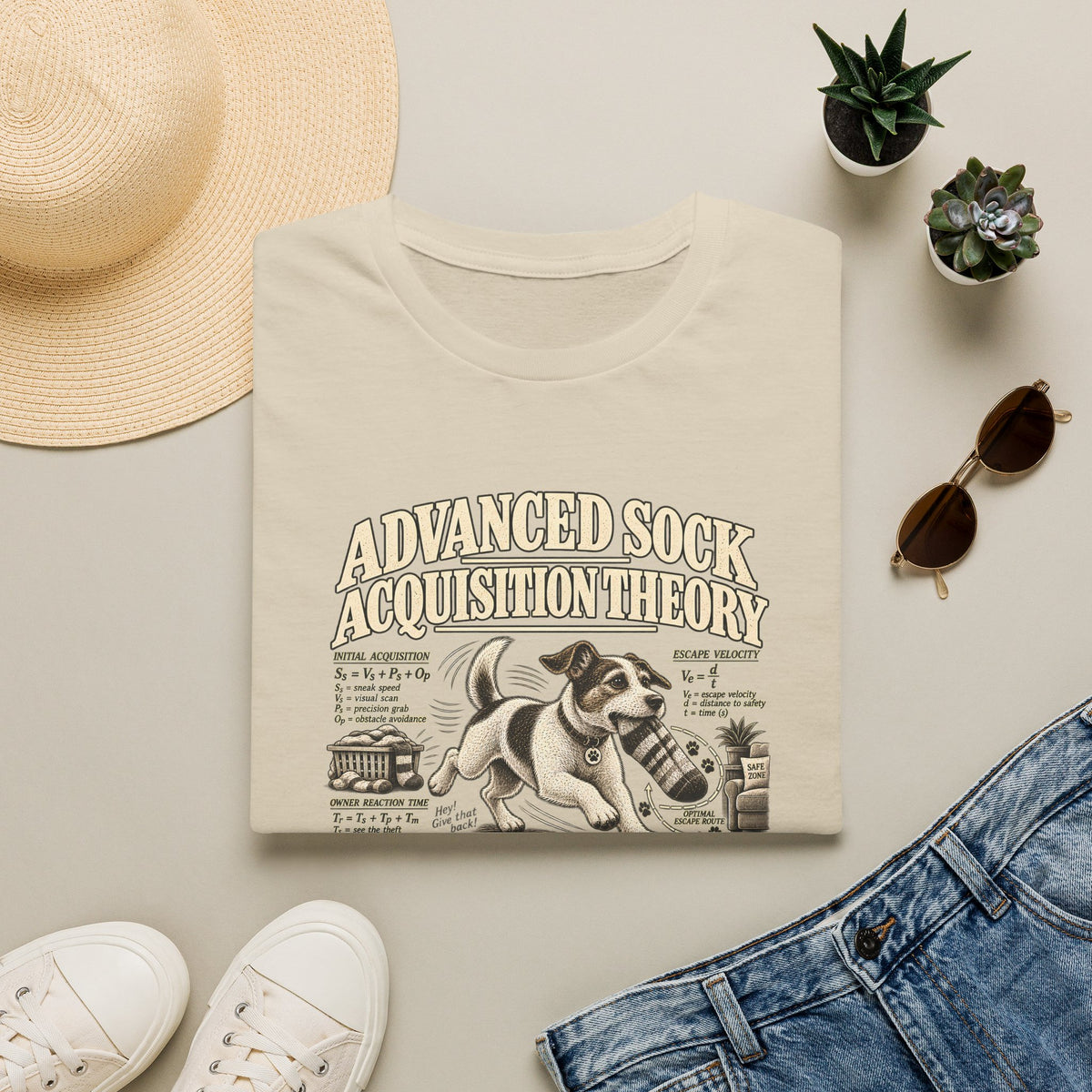 Advanced Sock Acquisition Theory –  Supersoft Unisex T-Shirt