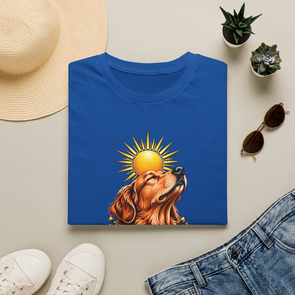 Faith Leads the Way - Golden Retriever - Supersoft Unisex T-shirt