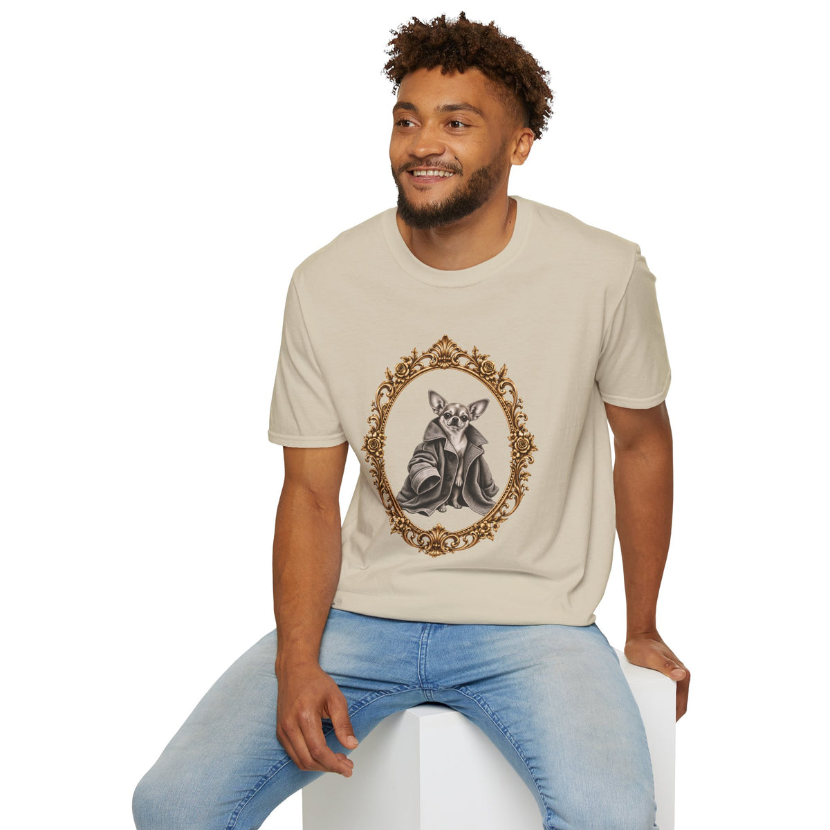 The Little Lord of Luxury – Chihuahua - Supersoft Unisex T-shirt