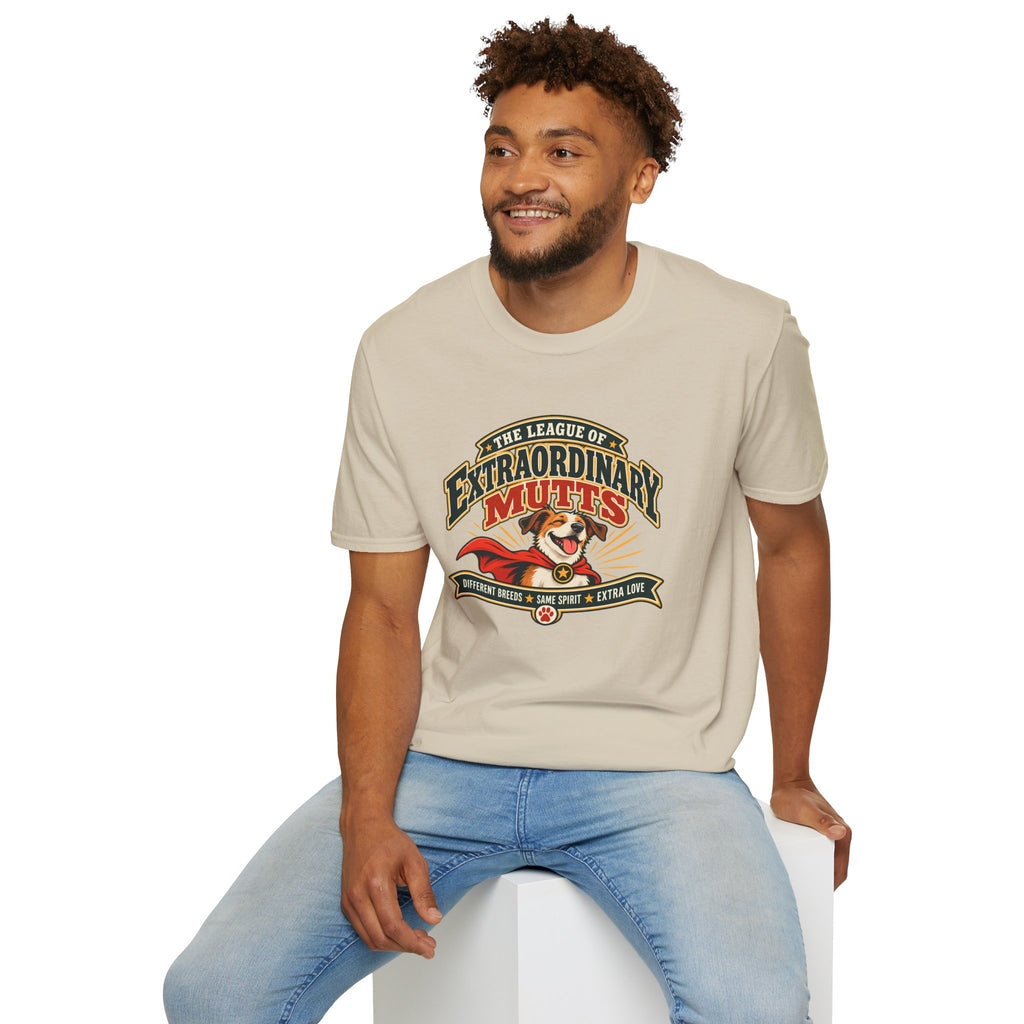The League of Extraordinary Mutts - Supersoft Unisex T-shirt