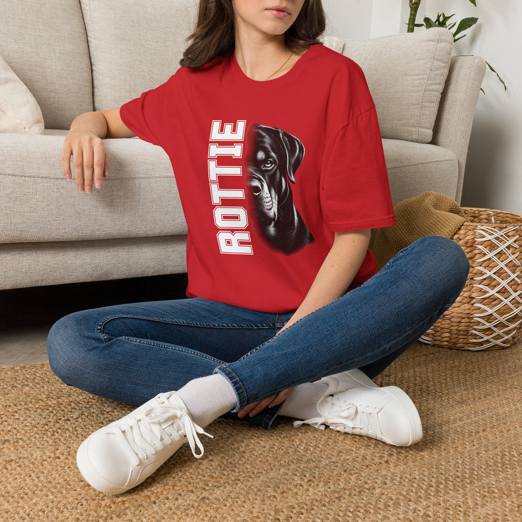 Rottweiler On Duty - Supersoft Unisex T-shirt