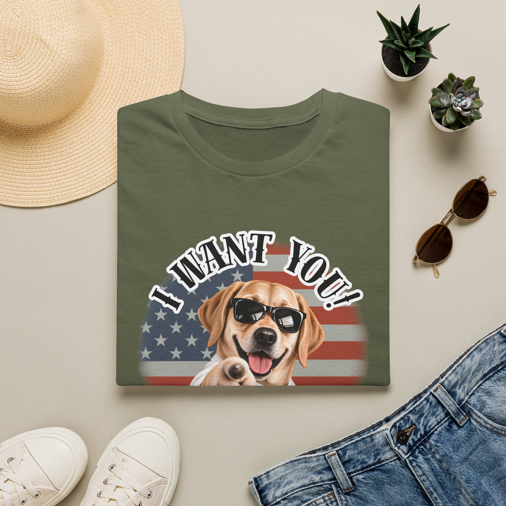 I WANT YOU!...To Drop The Sausage! – Labarador - Supersoft Unisex T-shirt