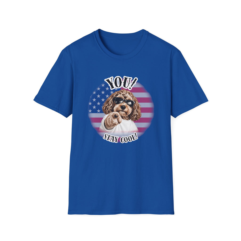 YOU!...Stay Cool! – Cockapoo - Supersoft Unisex T-shirt
