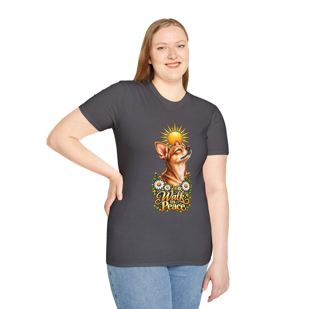 Walk in Peace - Chihuahua - Supersoft Unisex T-shirt