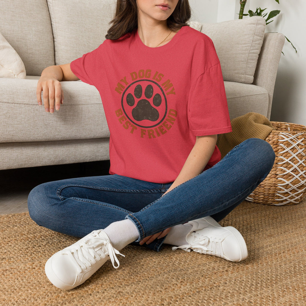 My Dog Best Friend –  Supersoft Unisex T-Shirt