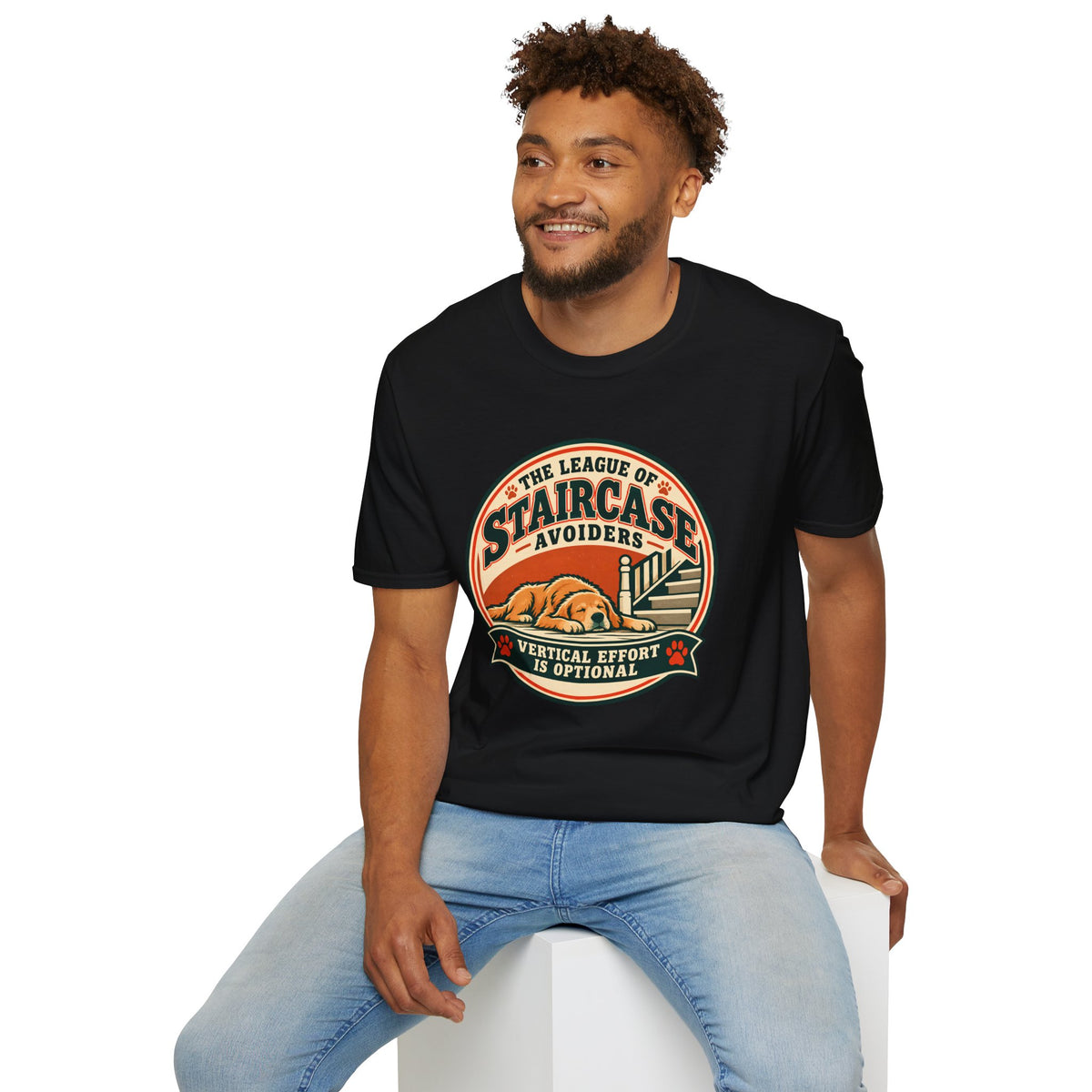 The League of Staircase Avoiders - Supersoft Unisex T-shirt