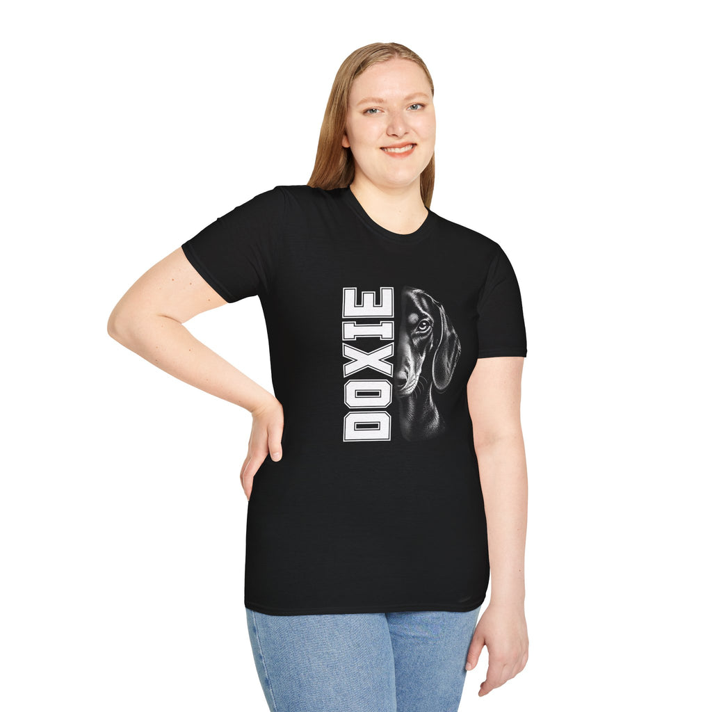 Dachshund On Duty - Supersoft Unisex T-shirt