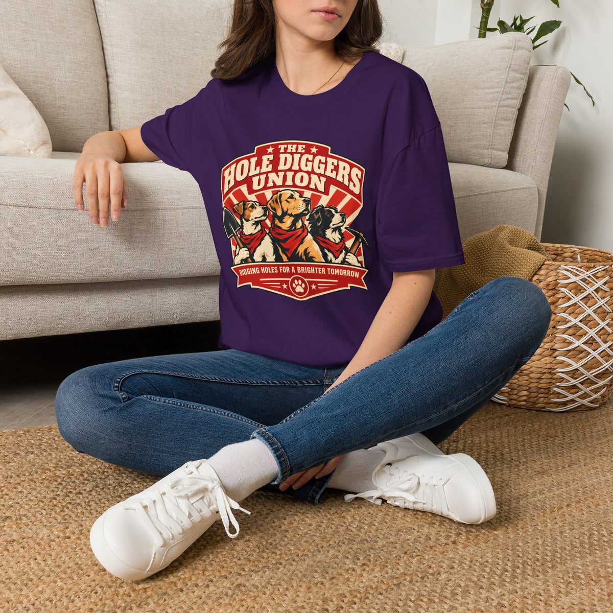 The Hole Diggers Union - Supersoft Unisex T-shirt