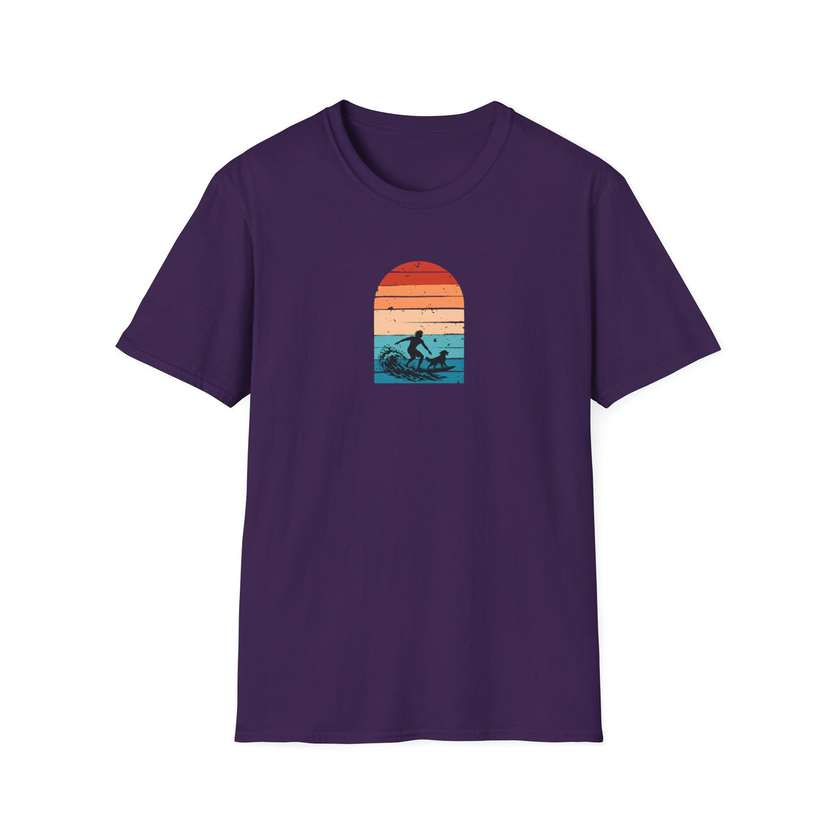 Surf’s Up...Dog On Board –  Supersoft Unisex T-Shirt