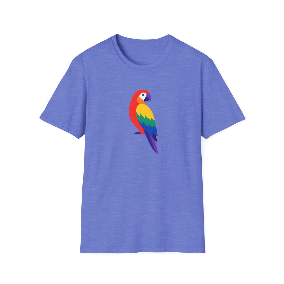 Colorful Parrot Pop Art –  Supersoft Unisex T-Shirt