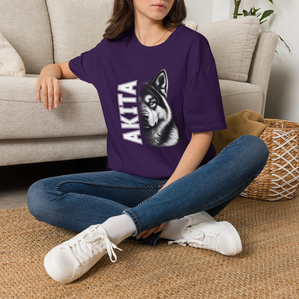 Akita On Duty - Supersoft Unisex T-shirt