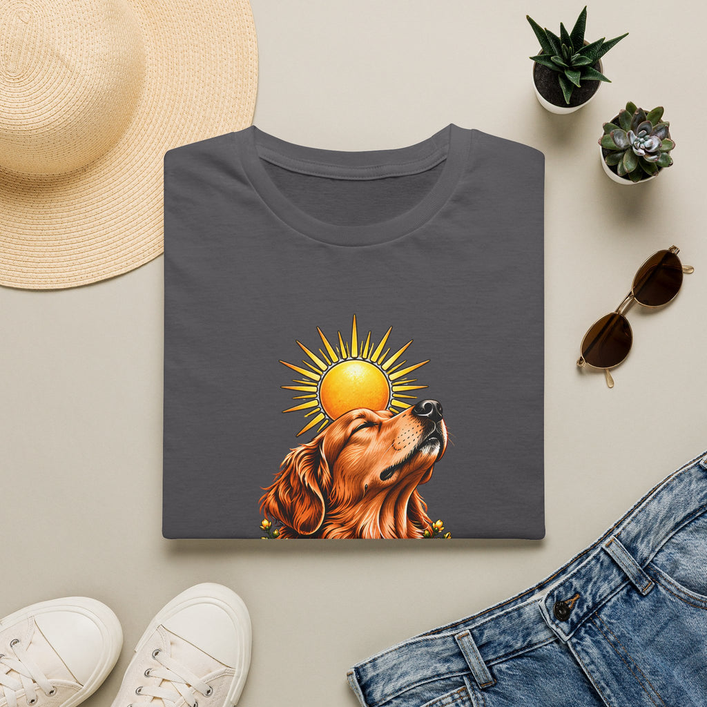 Faith Leads the Way - Golden Retriever - Supersoft Unisex T-shirt