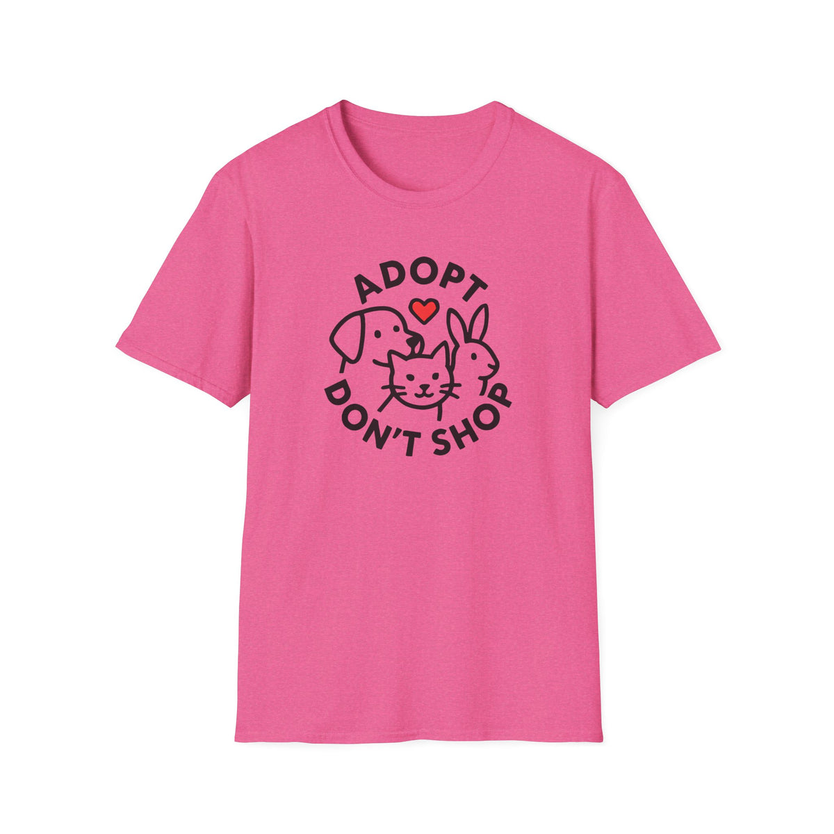 Adopt Don't Shop –  Supersoft Unisex T-Shirt