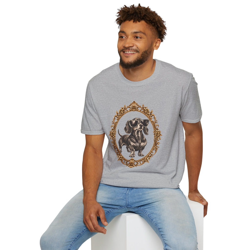The Duke of Cool – Dachshund - Supersoft Unisex T-shirt