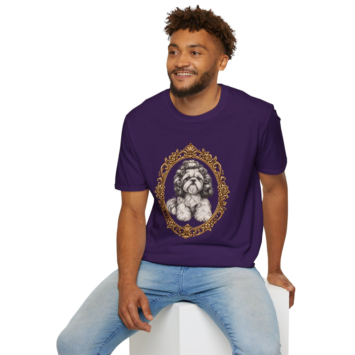 Lady Fluffington – Shih Tzu - Supersoft Unisex T-shirt