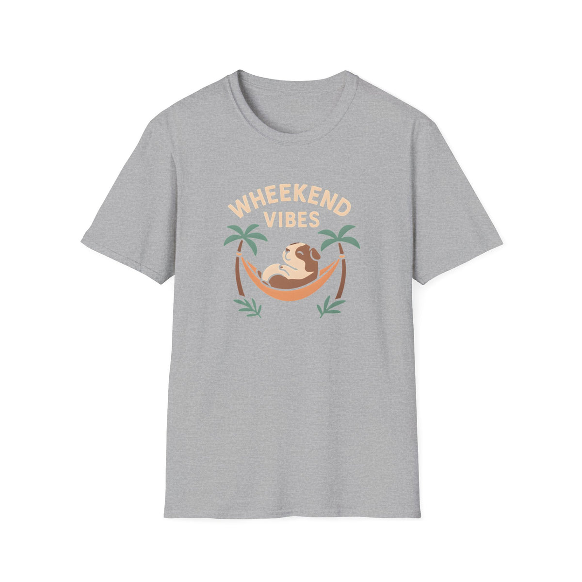 Wheekend Vibes Guinea Pig – Supersoft Unisex T-Shirt