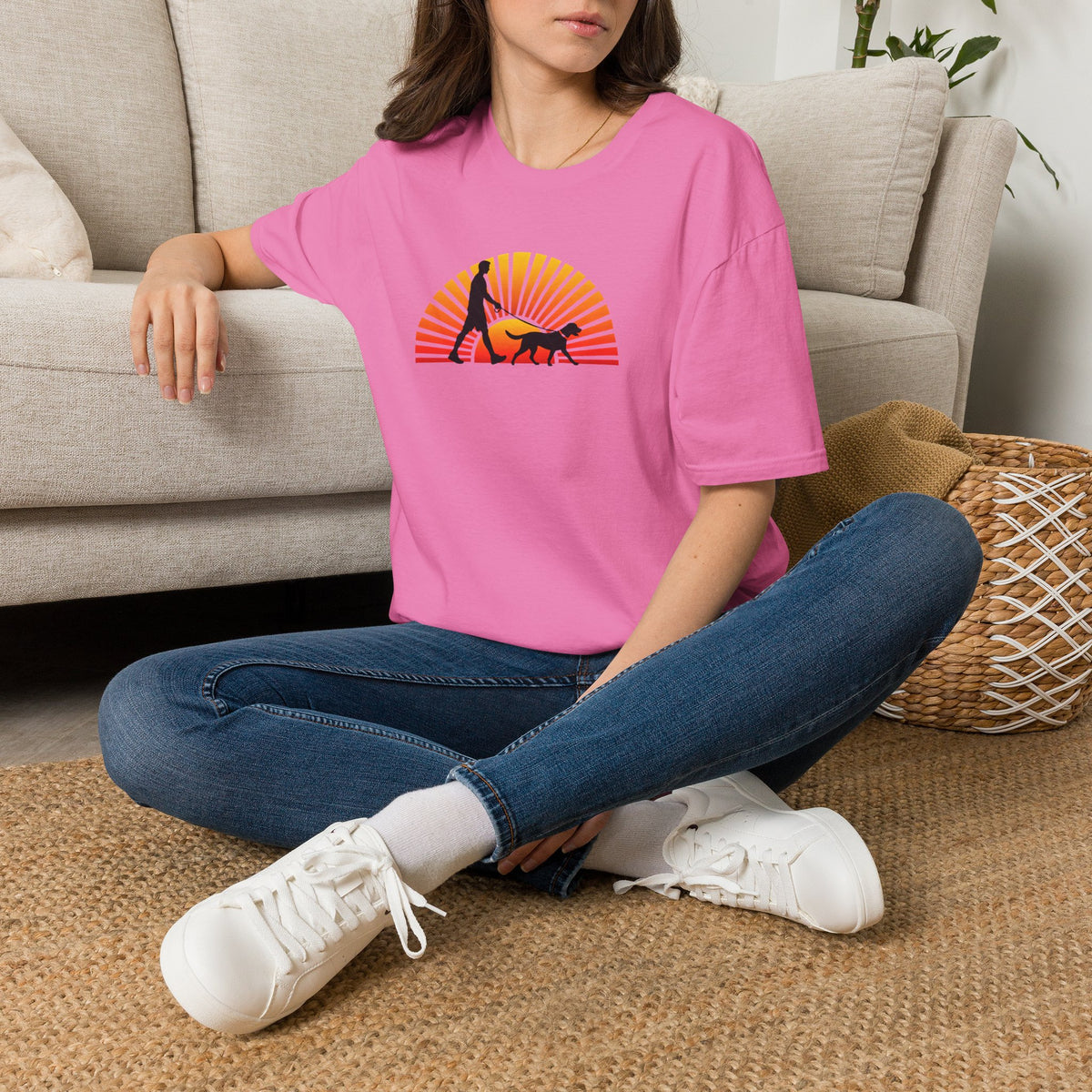 Walkies...Powered by the Dog –  Supersoft Unisex T-Shirt