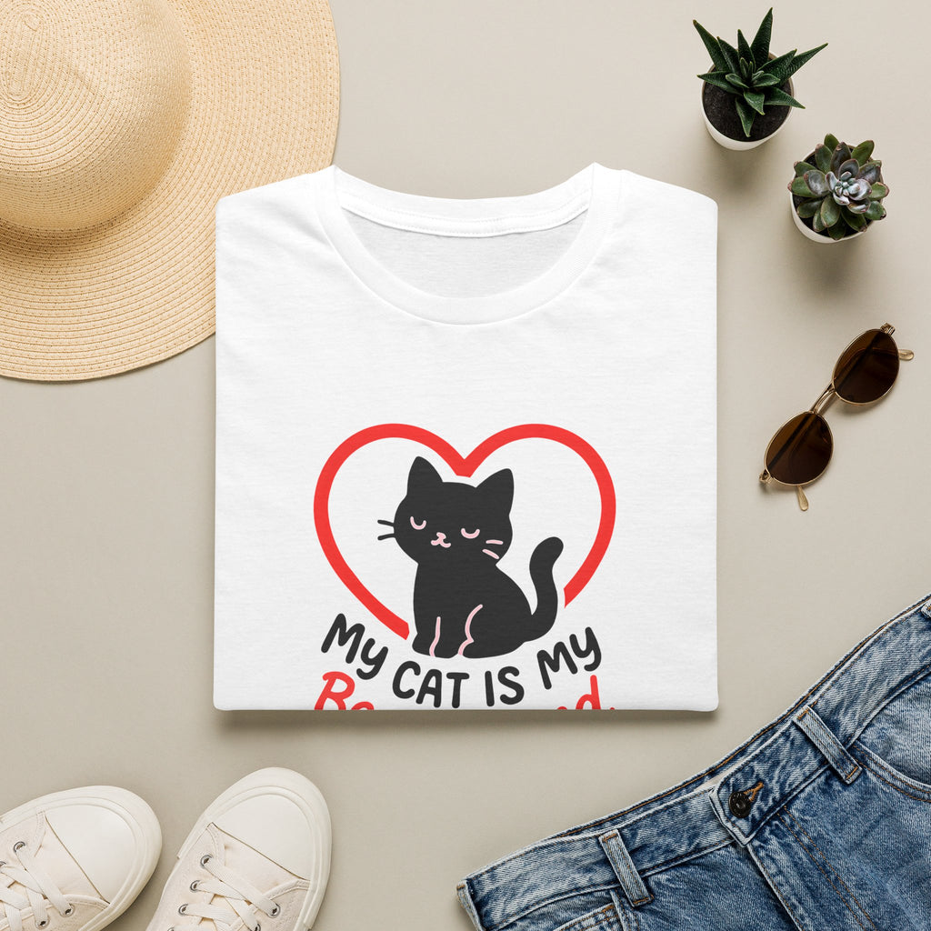 My Cat Is My Best Friend Cat –  Supersoft Unisex T-Shirt