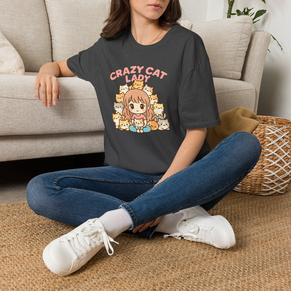Crazy Cat Lady Cute Kawaii –  Supersoft Unisex T-Shirt