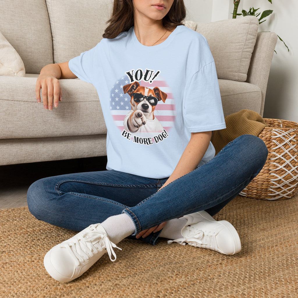 YOU!...Be More Dog! – Jack Russell - Supersoft Unisex T-shirt