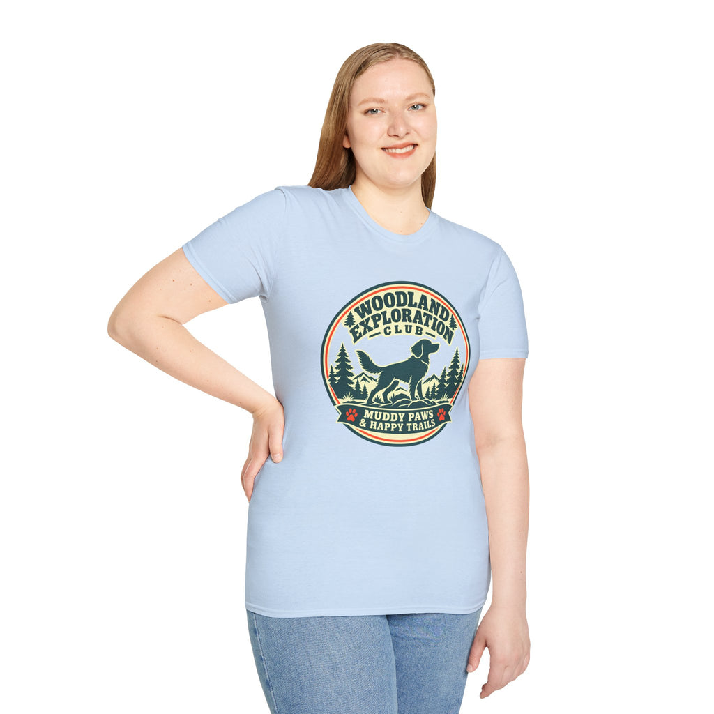 The Woodland Exploration Club - Supersoft Unisex T-shirt