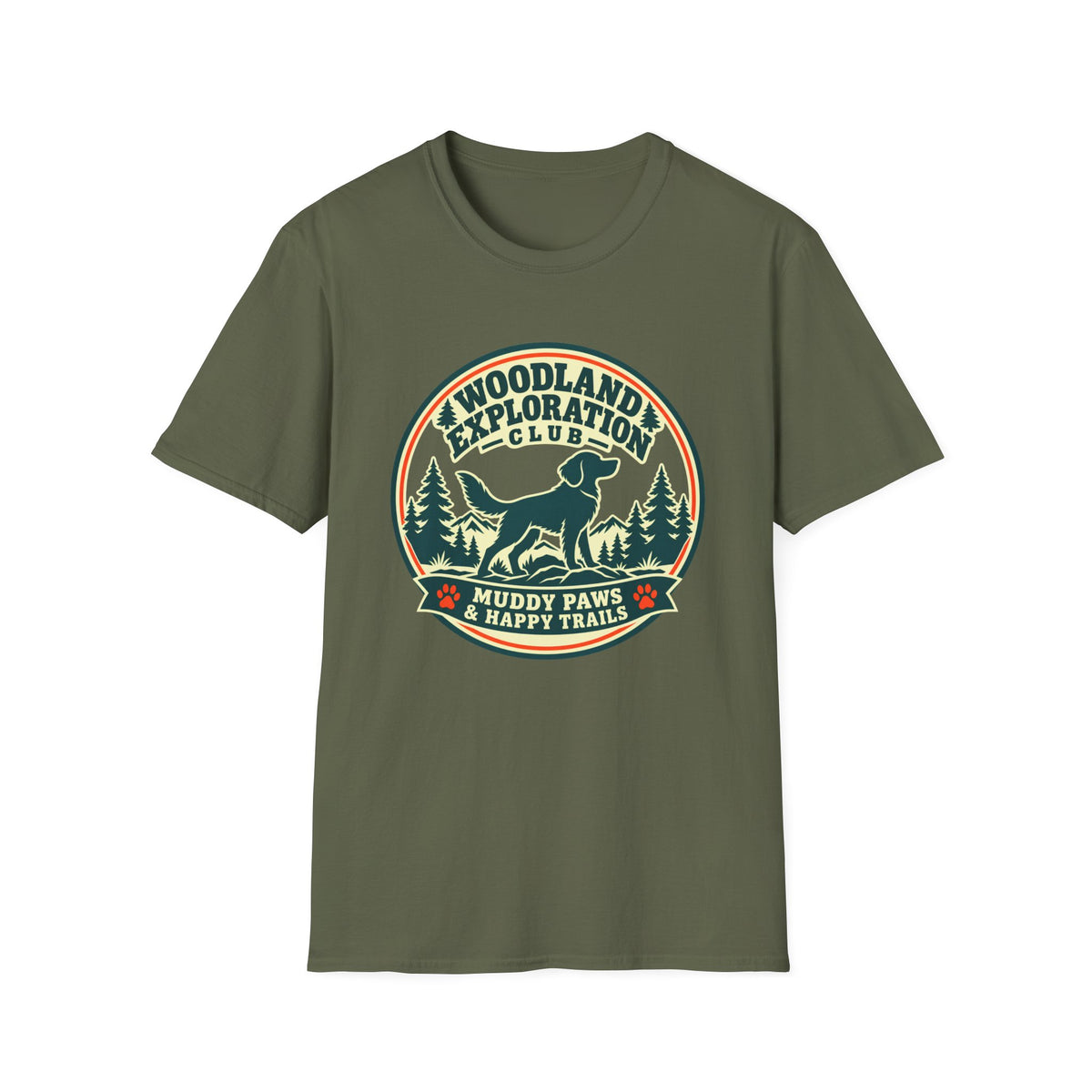 The Woodland Exploration Club - Supersoft Unisex T-shirt