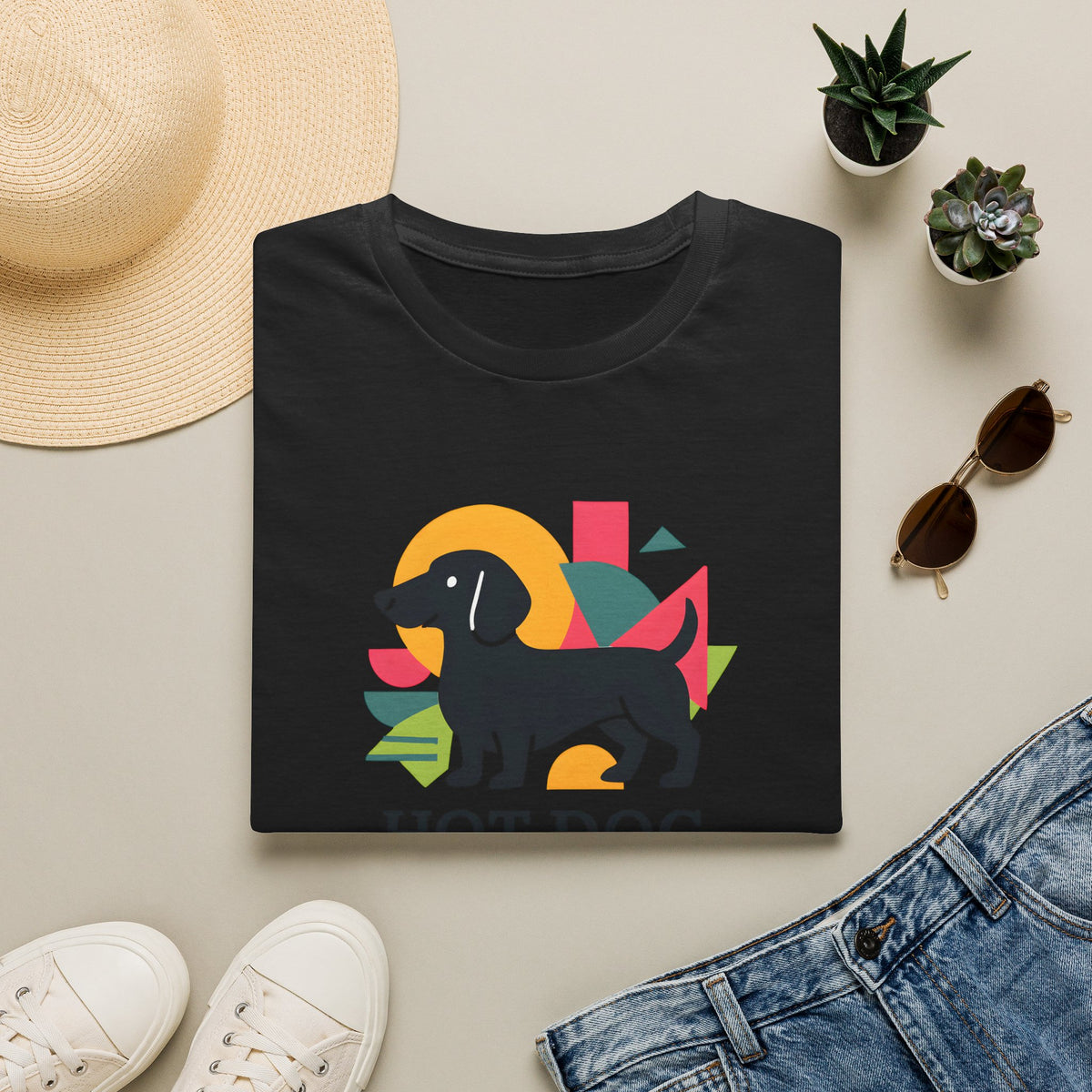 Hot Dog Energy –  Supersoft Unisex T-Shirt