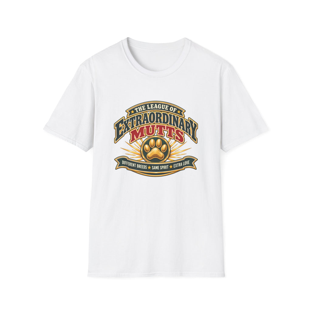 The League of Extraordinary Mutts - Supersoft Unisex T-shirt