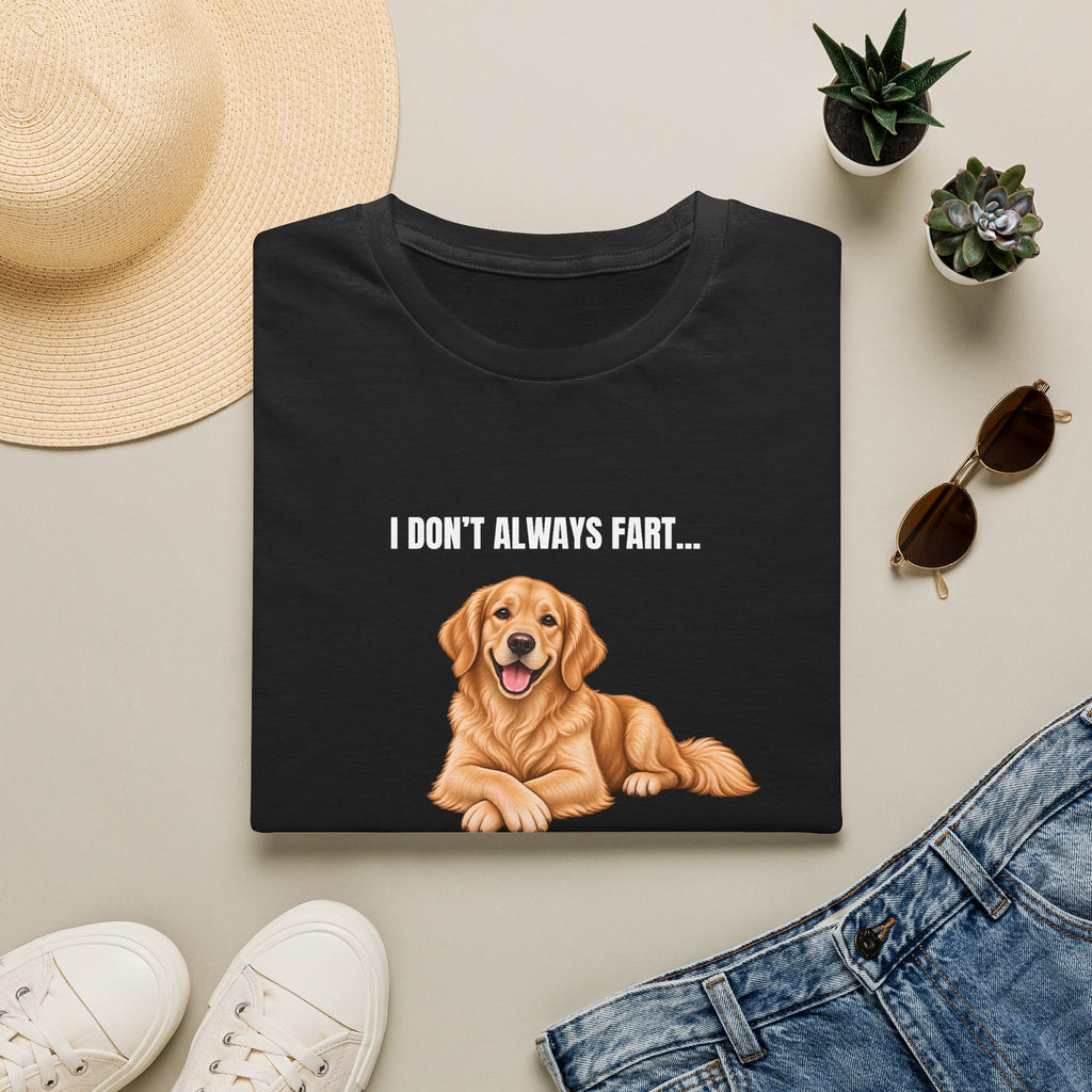 I Don’t Always Fart...But When I Do, I Look At You Accusingly - Golden Retriever Supersoft Unisex T-Shirt