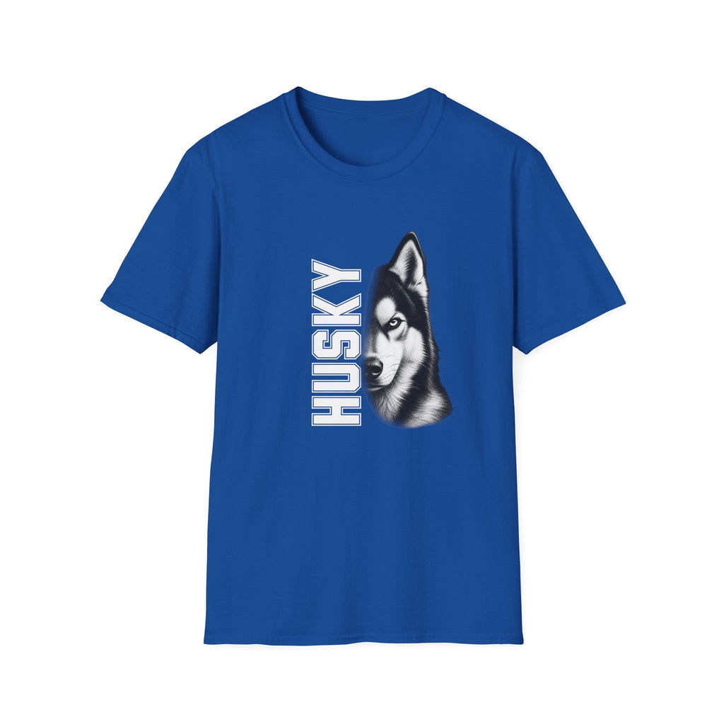 Siberian Husky On Duty - Supersoft Unisex T-shirt