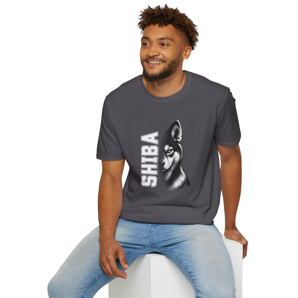 Shiba Inu On Duty - Supersoft Unisex T-shirt