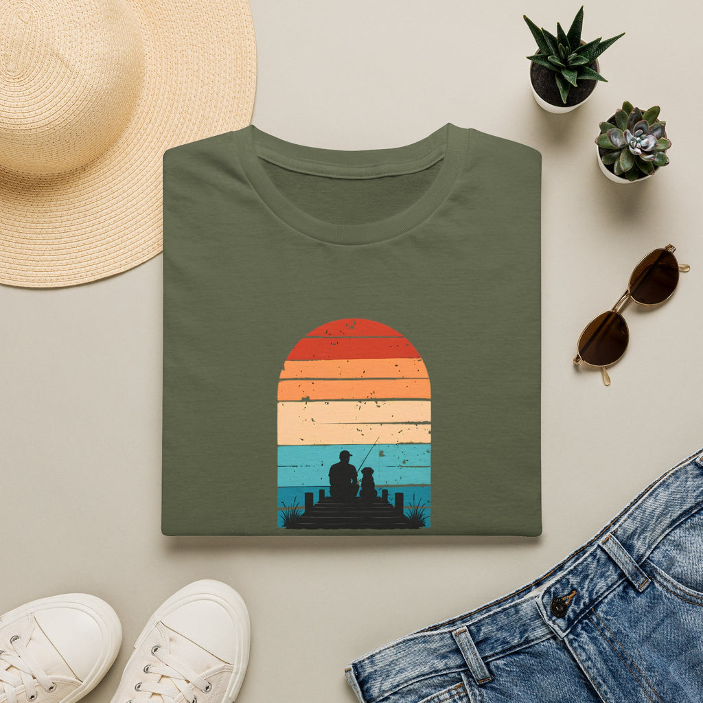 Just Me, My Dog & the Water –  Supersoft Unisex T-Shirt