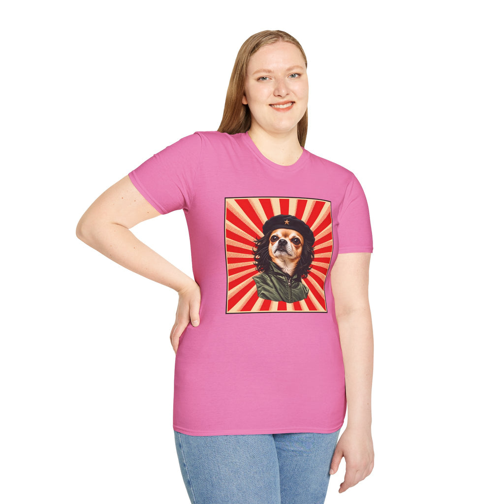 Chih Guevara – The Pawvolution Begins! - Supersoft Unisex T-shirt