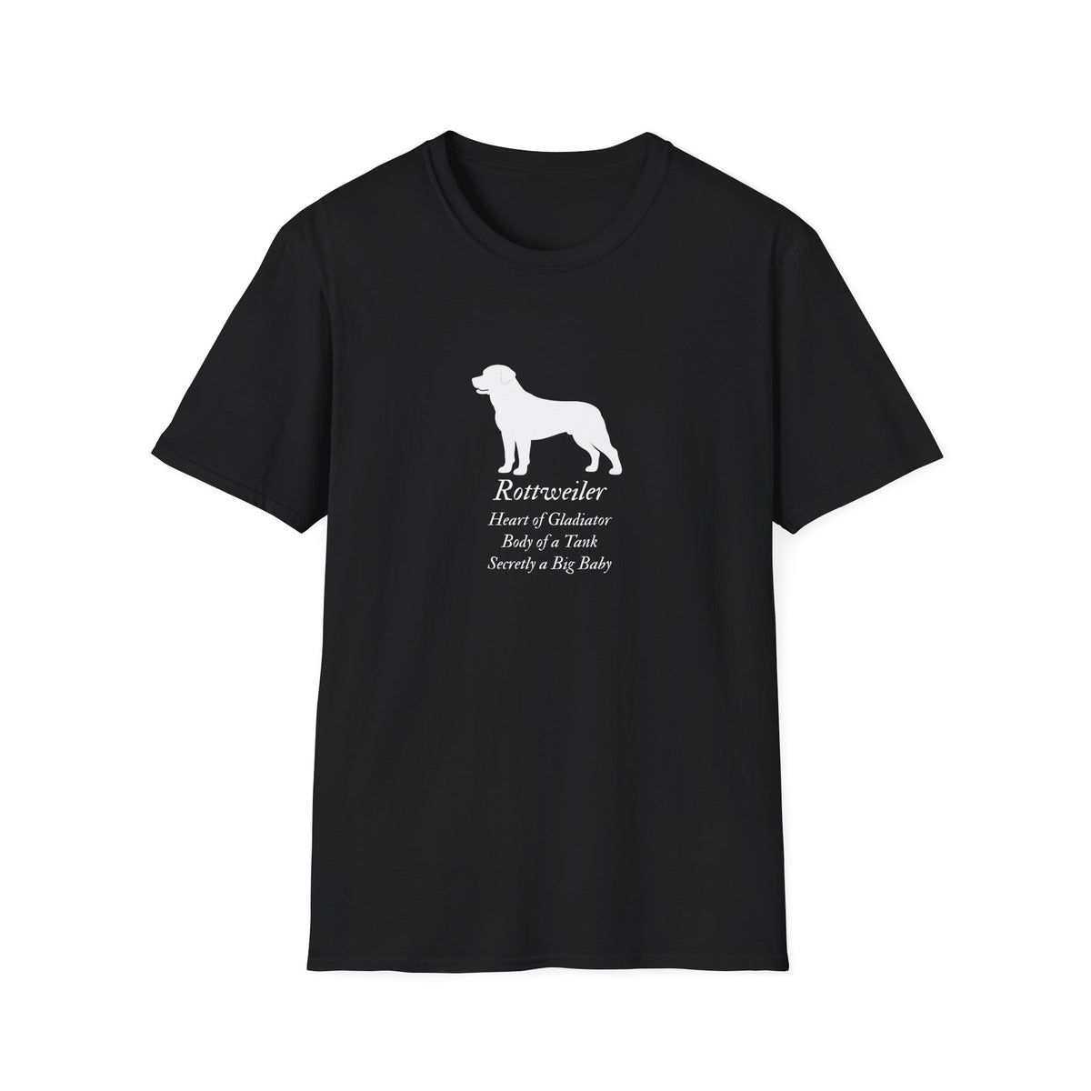 Heart of a Lion - Rottweiler – Supersoft Unisex T-Shirt
