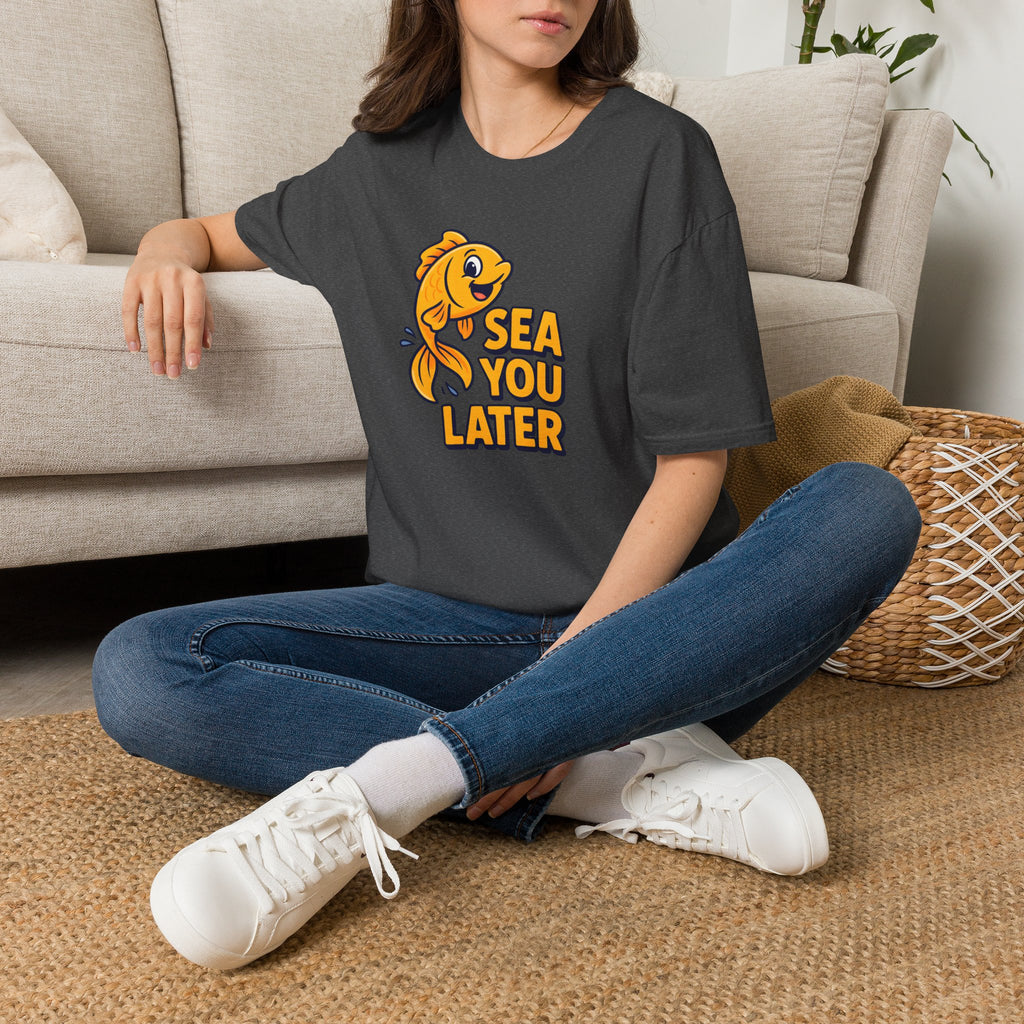 Sea You Later Fish –  Supersoft Unisex T-Shirt