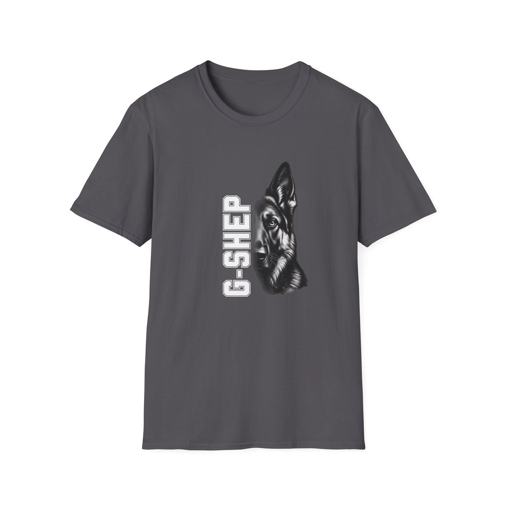 German Shepherd On Duty - Supersoft Unisex T-shirt