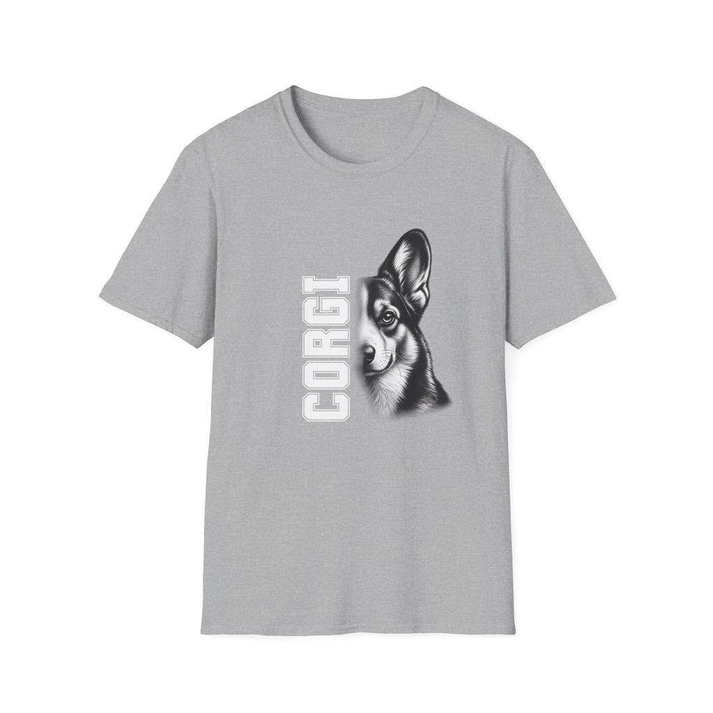 Corgi On Duty - Supersoft Unisex T-shirt