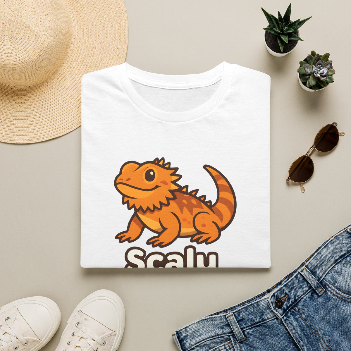 Scaly but Sweet Lizard –  Supersoft Unisex T-Shirt