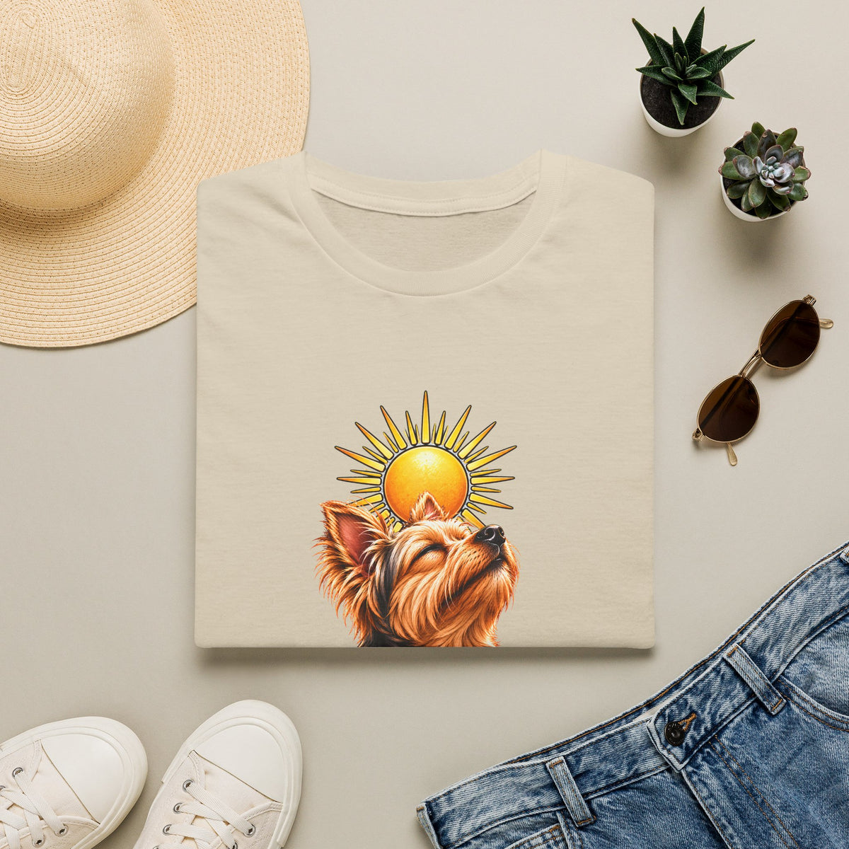 Be the Light - Yorkshire Terrier - Supersoft Unisex T-shirt