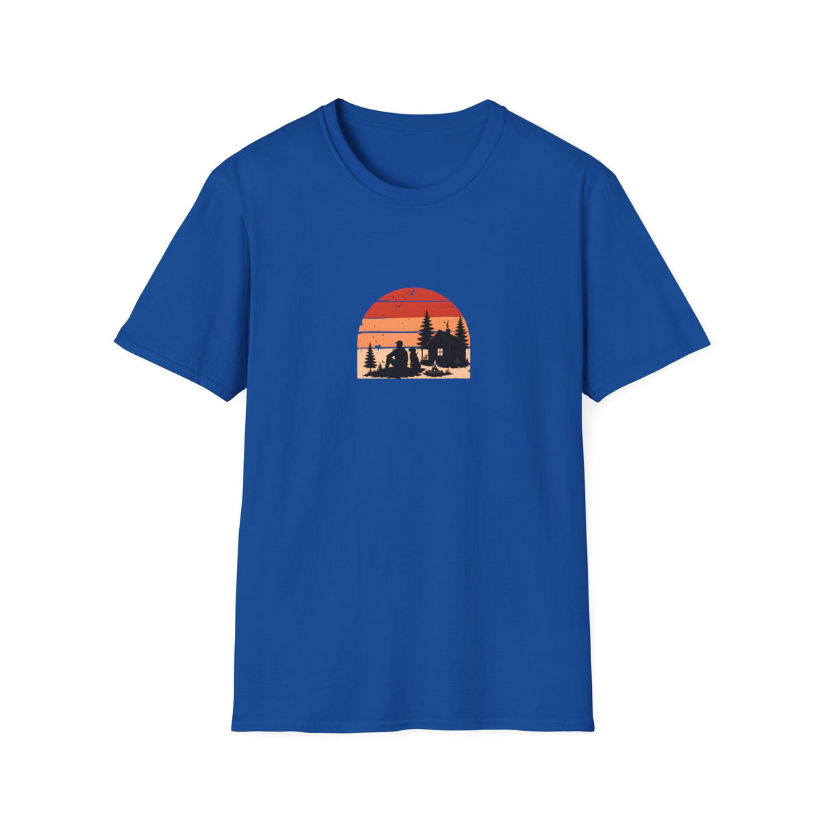 Cabin, Campfire & My Best Friend –  Supersoft Unisex T-Shirt