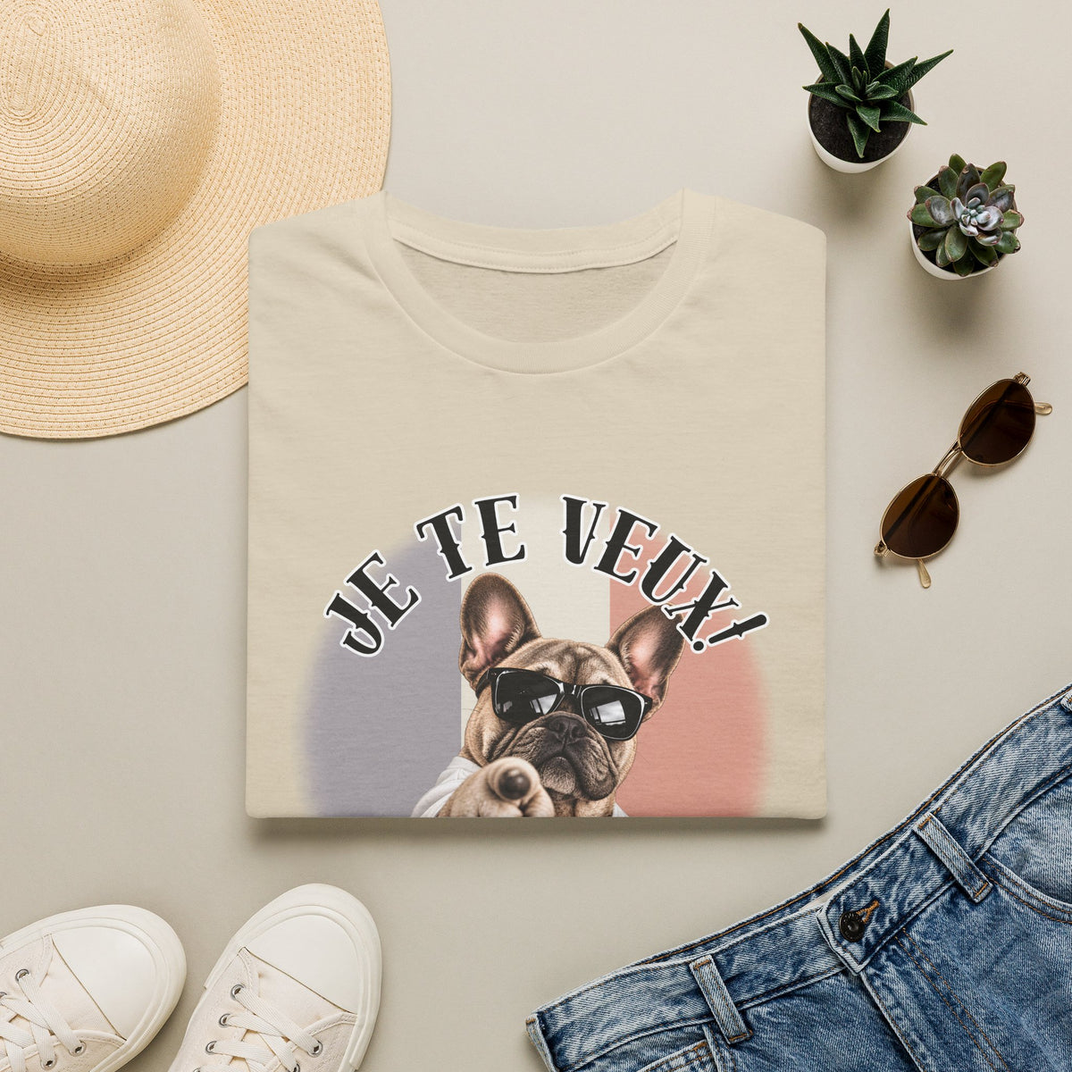 I WANT YOU!...To Throw the Ball! – French Bulldog - Supersoft Unisex T-shirt