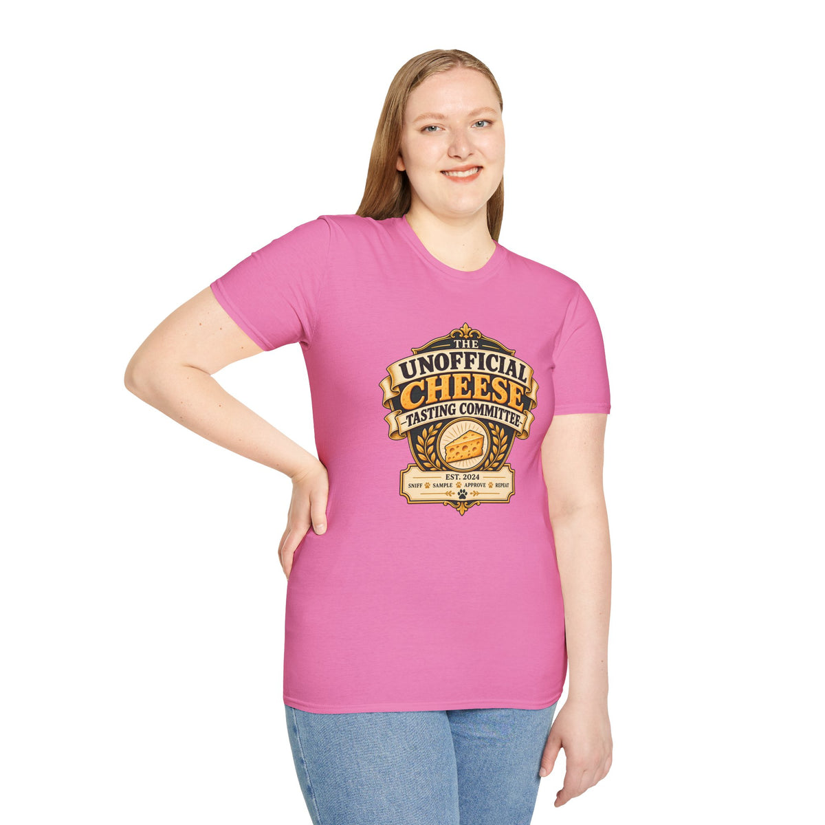 The Unofficial Cheese Tasting Committee - Supersoft Unisex T-shirt