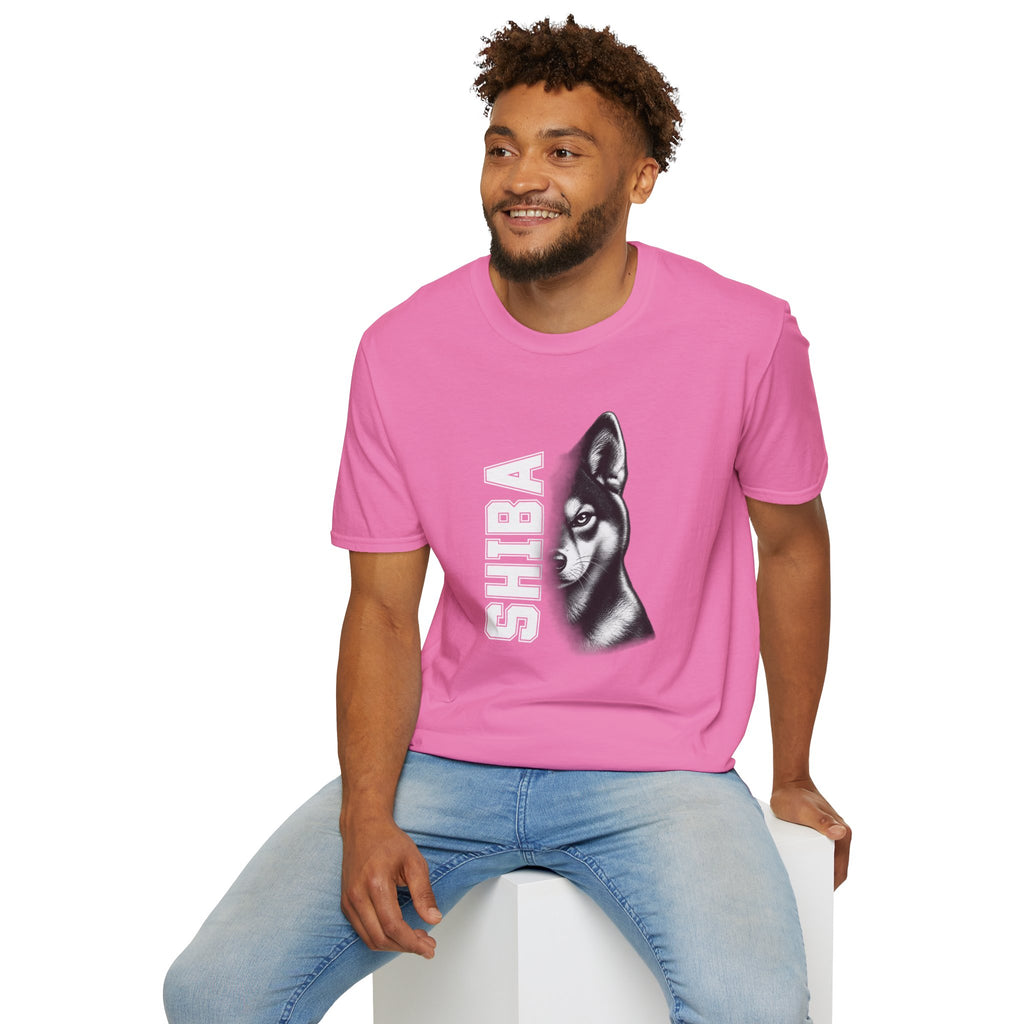 Shiba Inu On Duty - Supersoft Unisex T-shirt