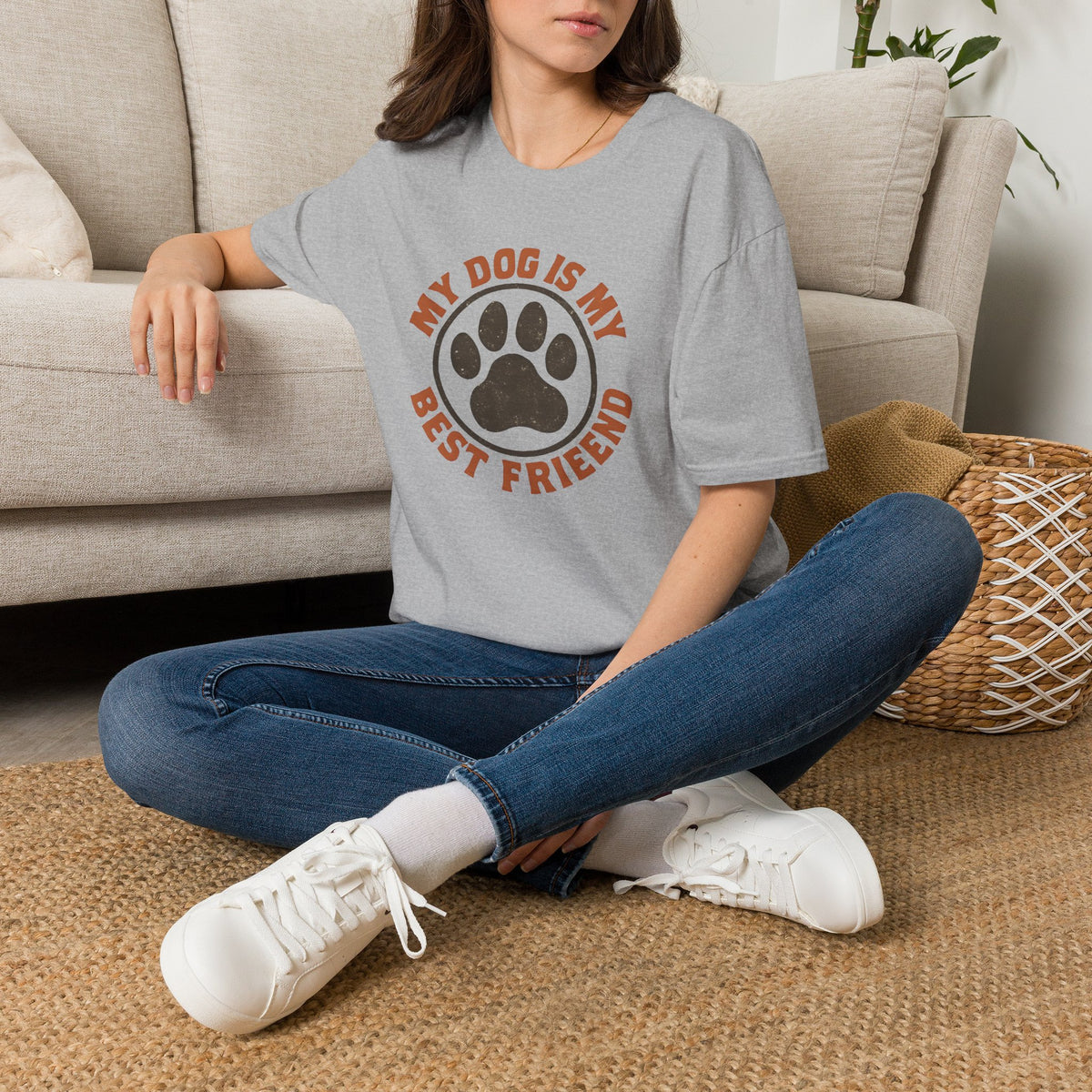 My Dog Best Friend –  Supersoft Unisex T-Shirt