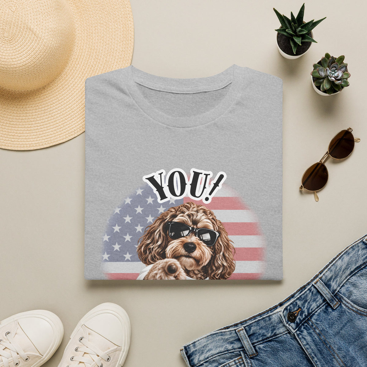 YOU!...Stay Cool! – Cockapoo - Supersoft Unisex T-shirt
