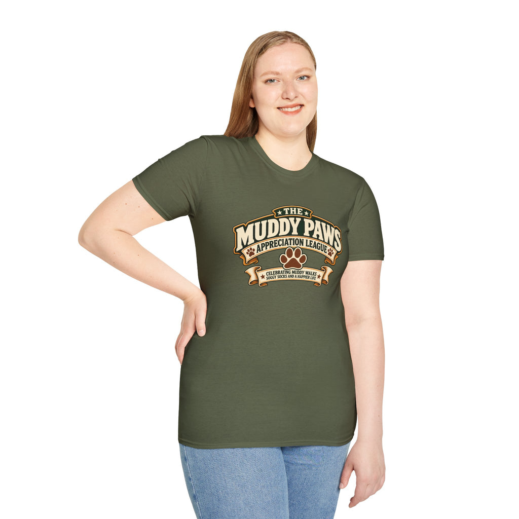 The Muddy Paws Appreciation League - Supersoft Unisex T-shirt