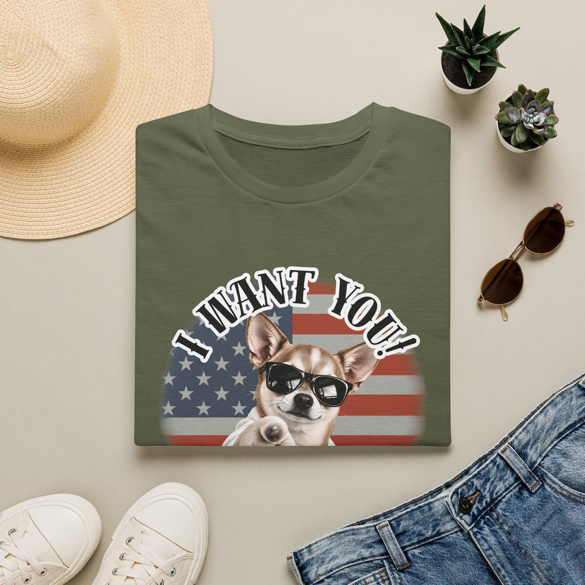 I WANT YOU!...To Pay the Cheese Tax! – Chihuahua - Supersoft Unisex T-shirt
