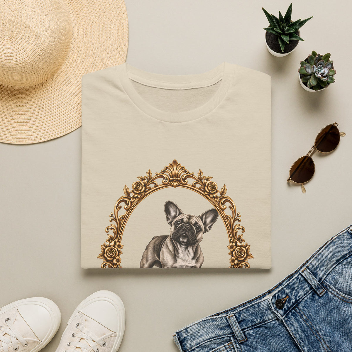 The Lord of the Slippers – French Bulldog - Supersoft Unisex T-shirt