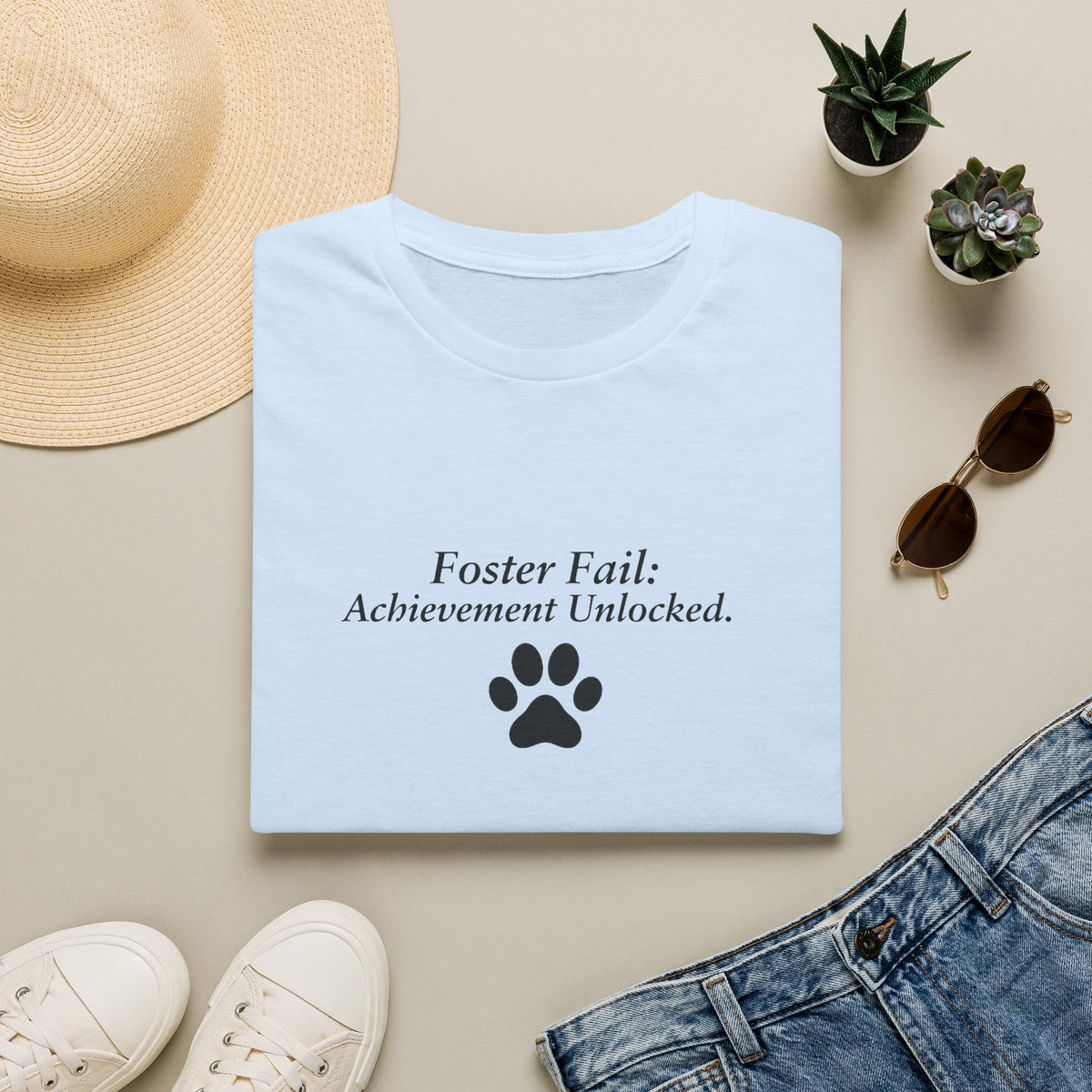 Foster Fail Club – Foster Fail: Achievement Unlocked –  Supersoft Unisex T-Shirt