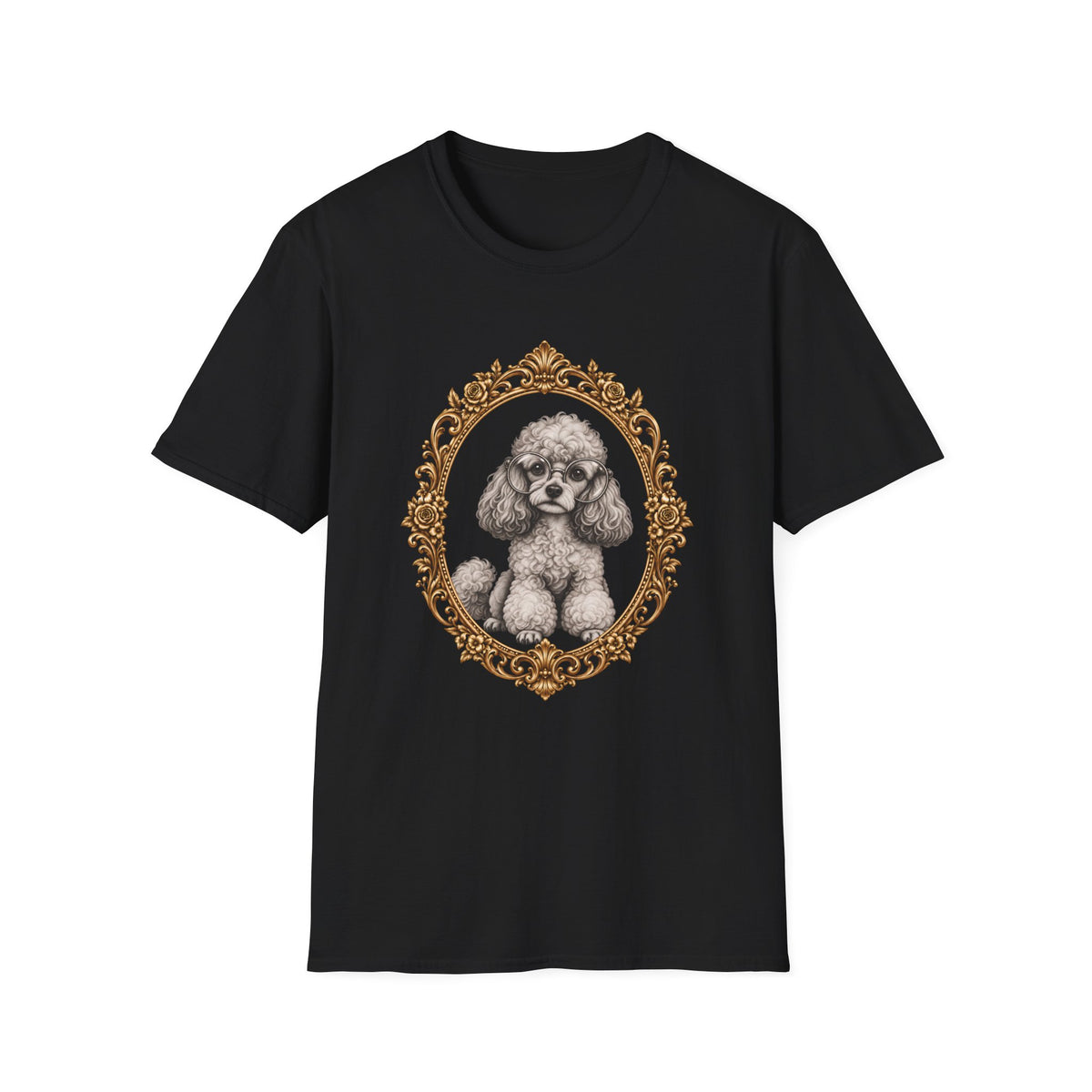 The Esteemed Lady Pawsworth – Poodle - Supersoft Unisex T-shirt
